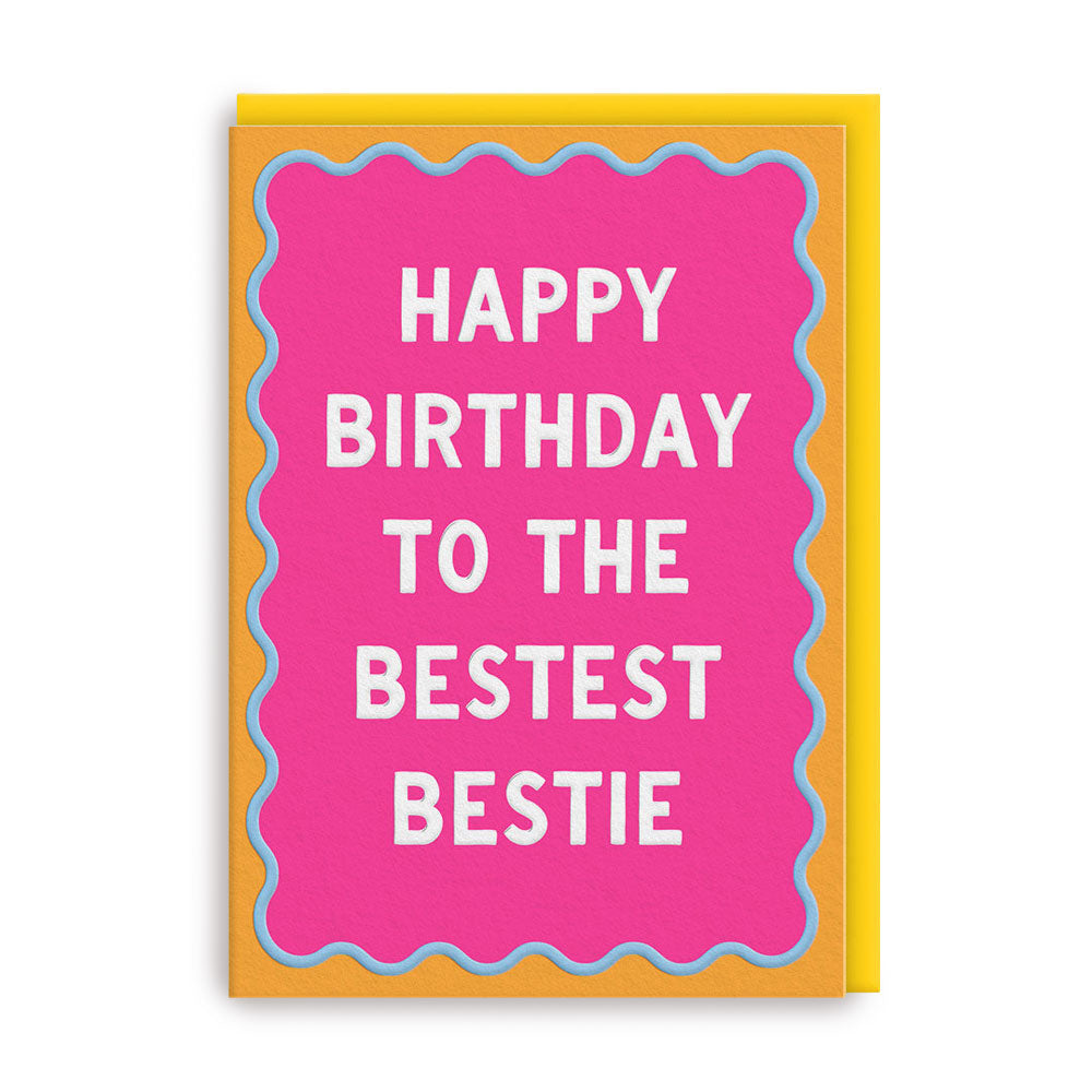 Klappkarte BESTEST BESTIE