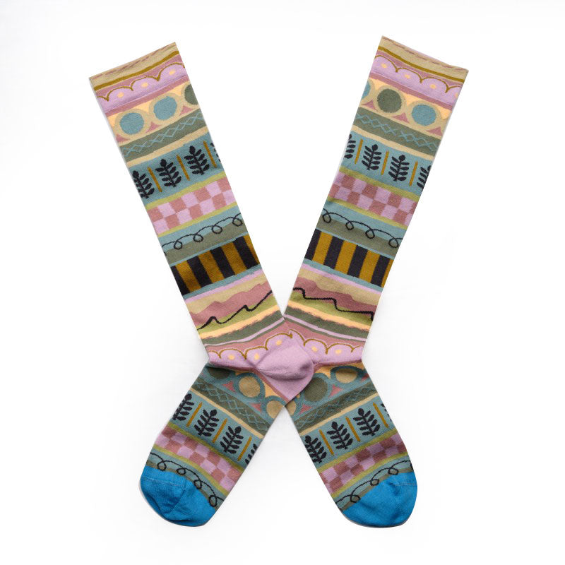 Kniestrümpfe Geometric  AB 902 (39-41)