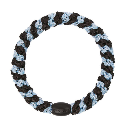 KKNEKKI Brown seablue glitter stripe