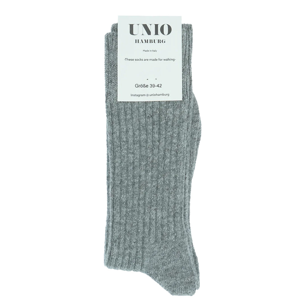 Unio Hamburg CORFU Langsocke Col. 9 Melange Größe 39-42