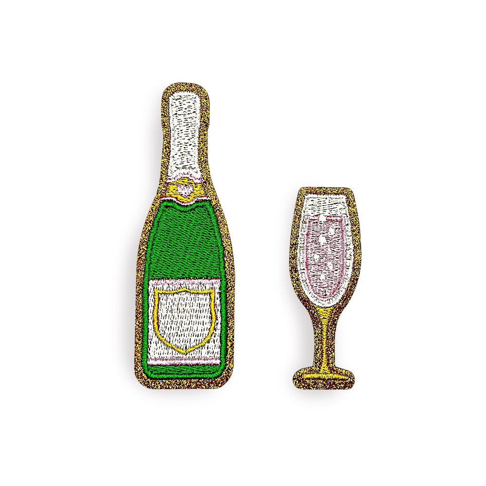 Sticker Champagne Set