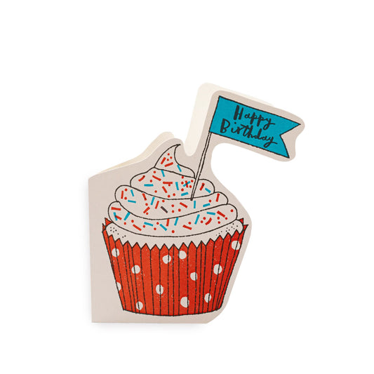 Klappkarte CUPCAKE BIRTHDAY