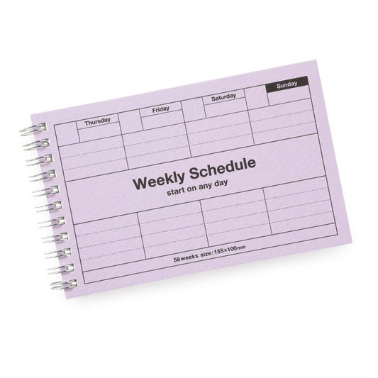 Dayfree Schedule Light Purple