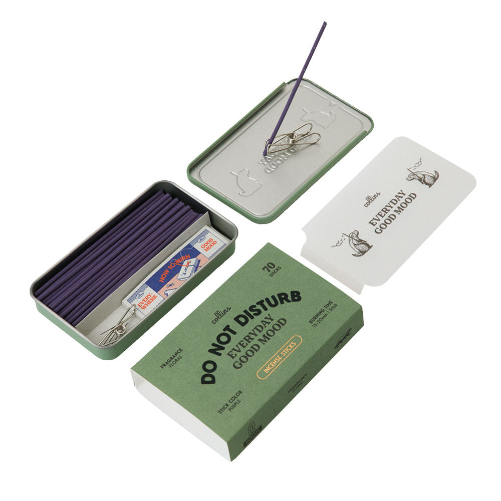 Incense Sticks - Do not disturb (Floral, green packaging)