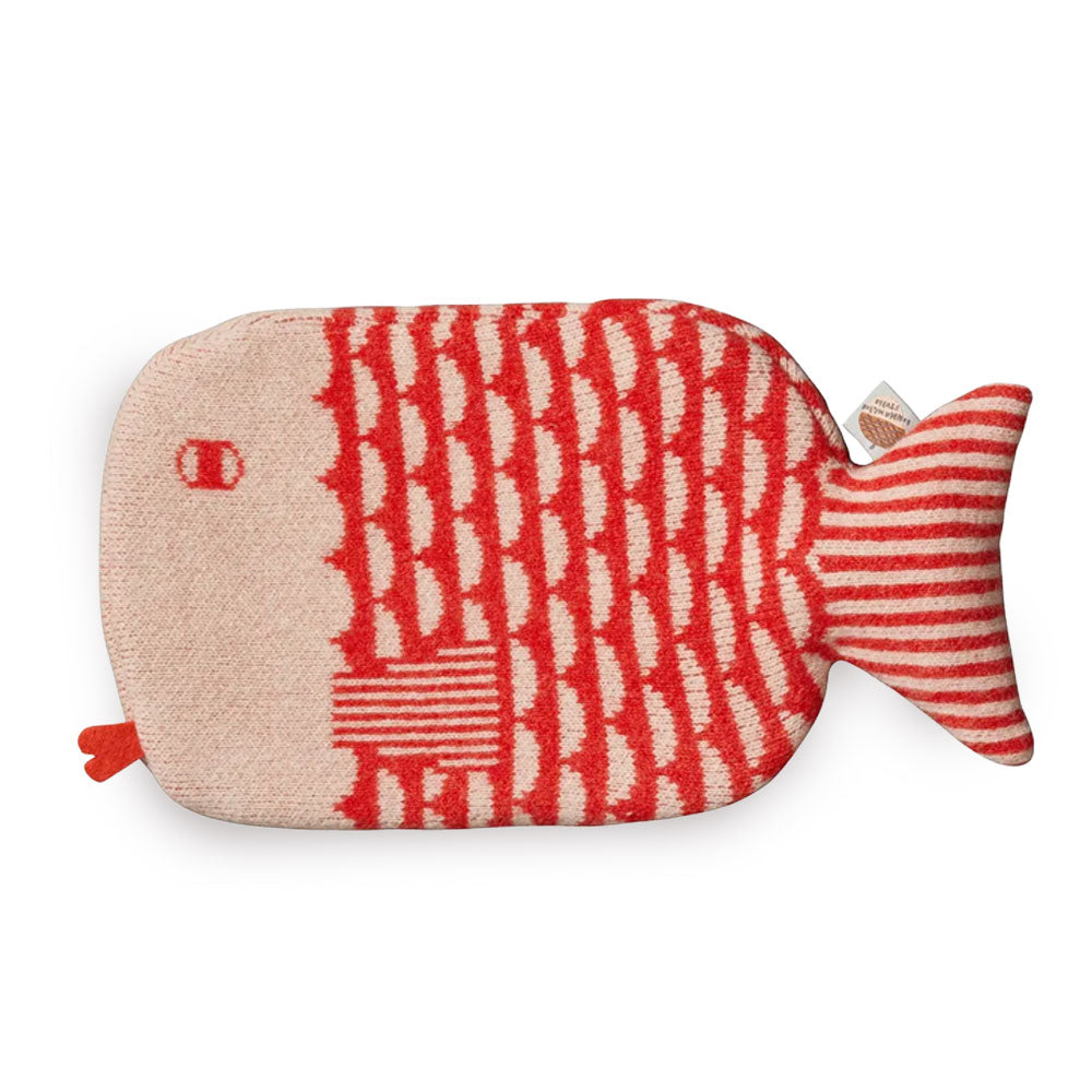 Wärmflasche Fisch Finn orange
