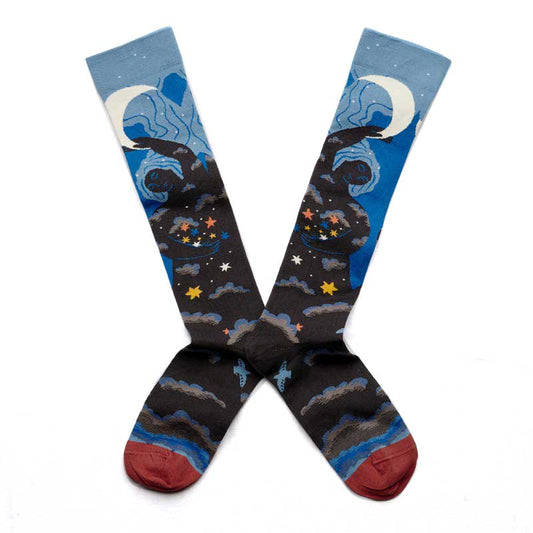 Knee-High Socks Night EC 904 (39-41)