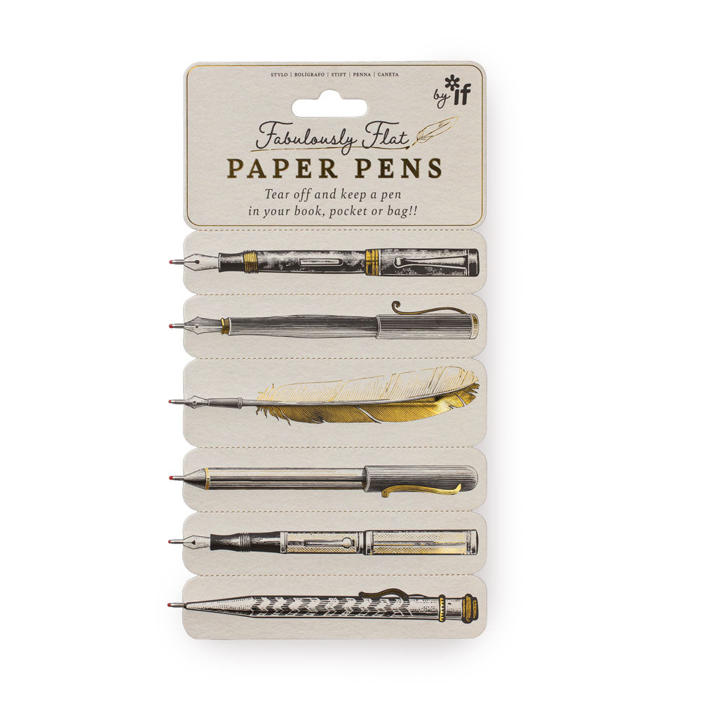 Flat Paper Pens