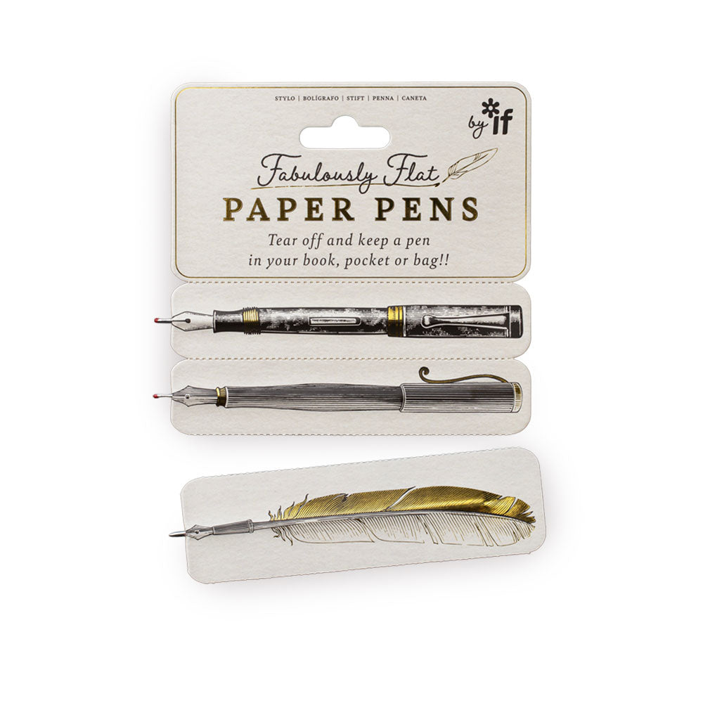 Flat Paper Pens