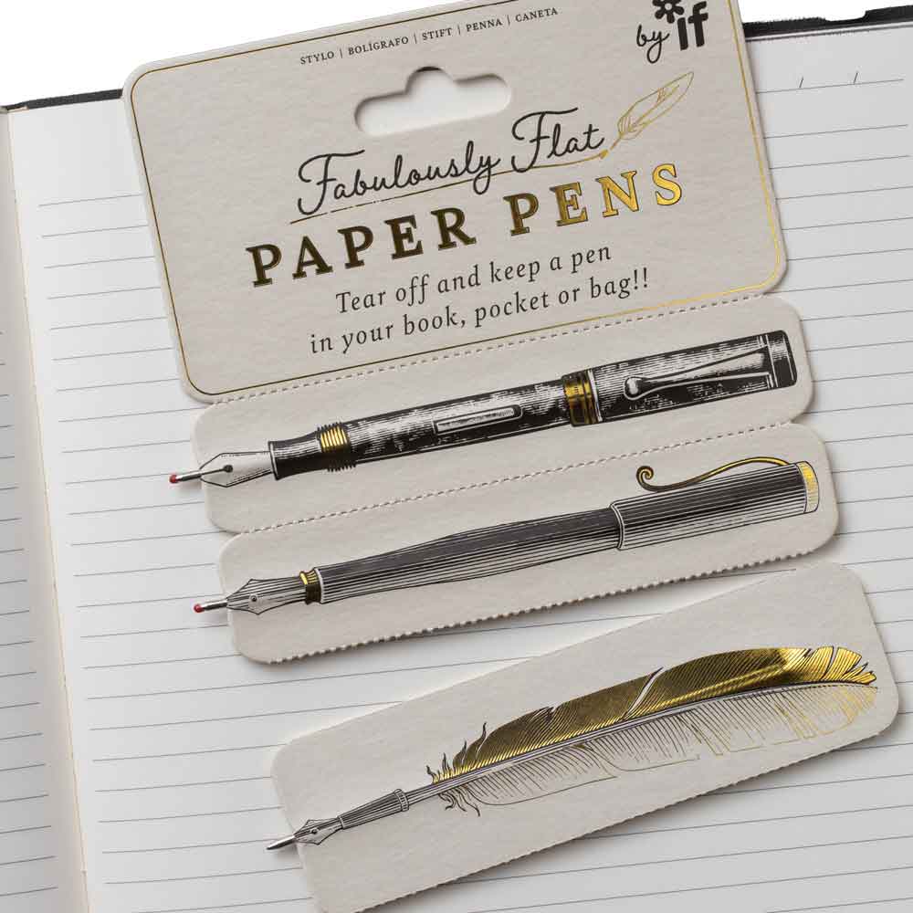 Flat Paper Pens