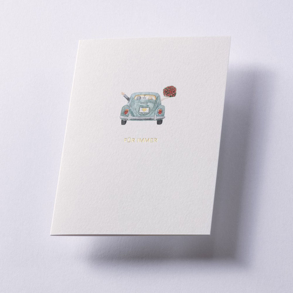 Folding card HONEYMOON