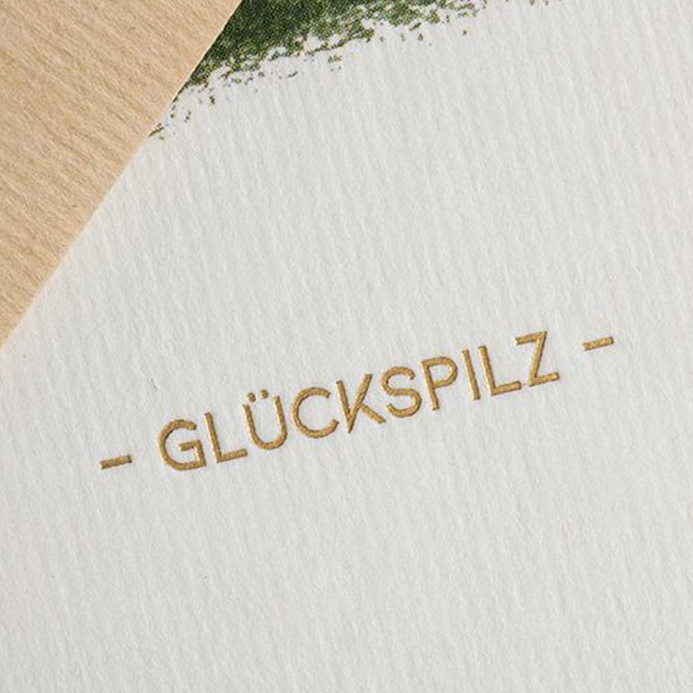 Klappkarte GLÜCKSPILZ