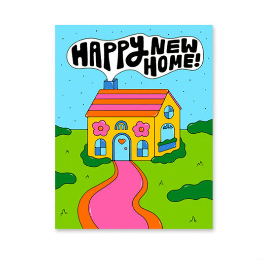 Postkarte Happy New Home