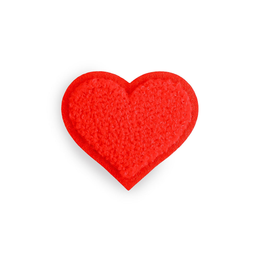 Sticker Herz Neon Orange