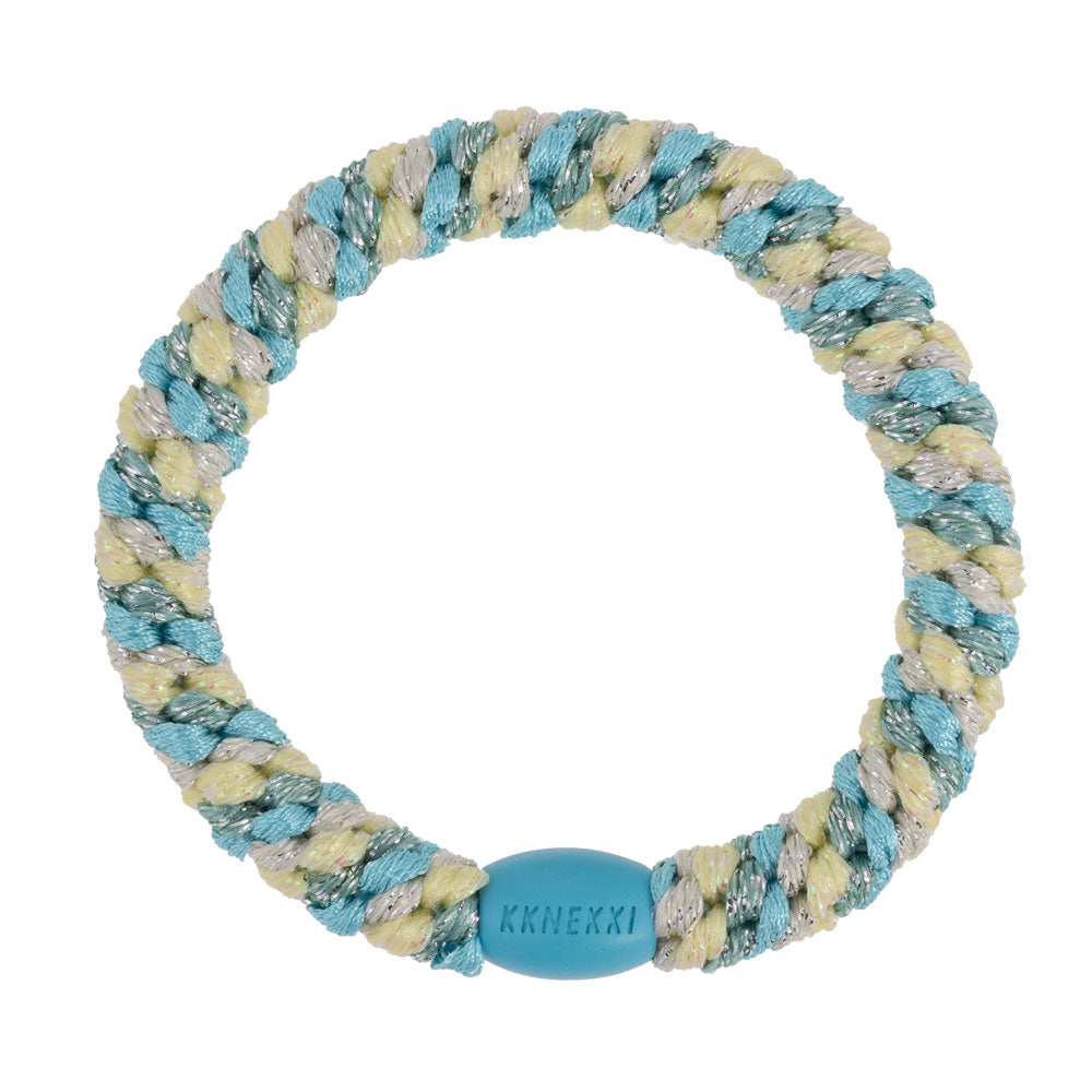 KKNEKKI Mix Turquoise Yellow Glitter