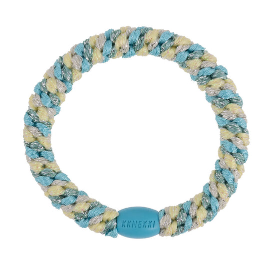 KKNEKKI Mix Turquoise Yellow Glitter
