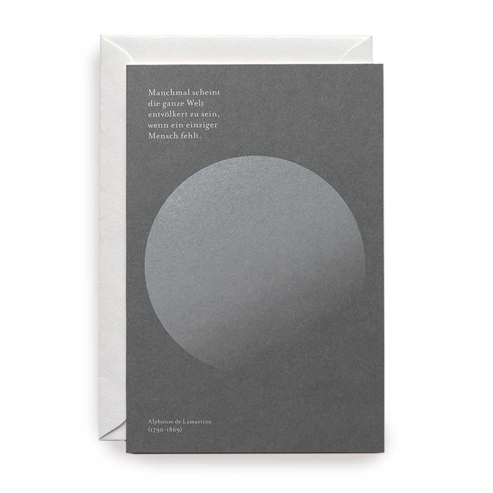 Folded card DROSTE-HÜLSHOFF