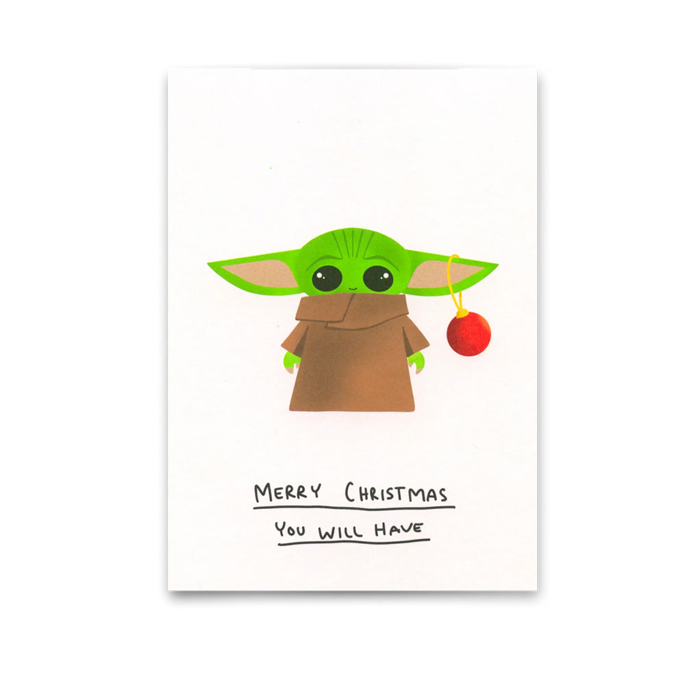 Postkarte Merry Christmas you will have