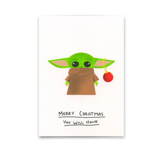 Postkarte Merry Christmas you will have