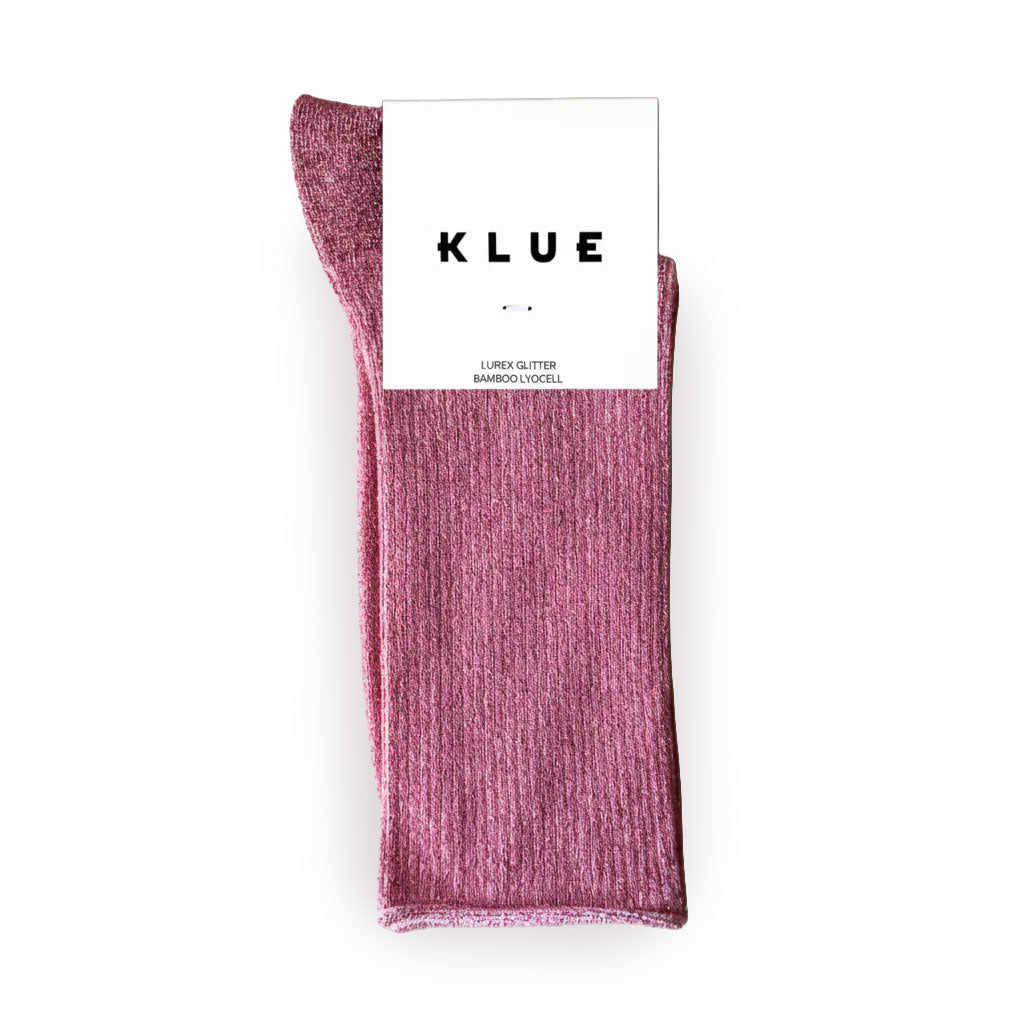 Glitter Socks Strawberry Red 36-40