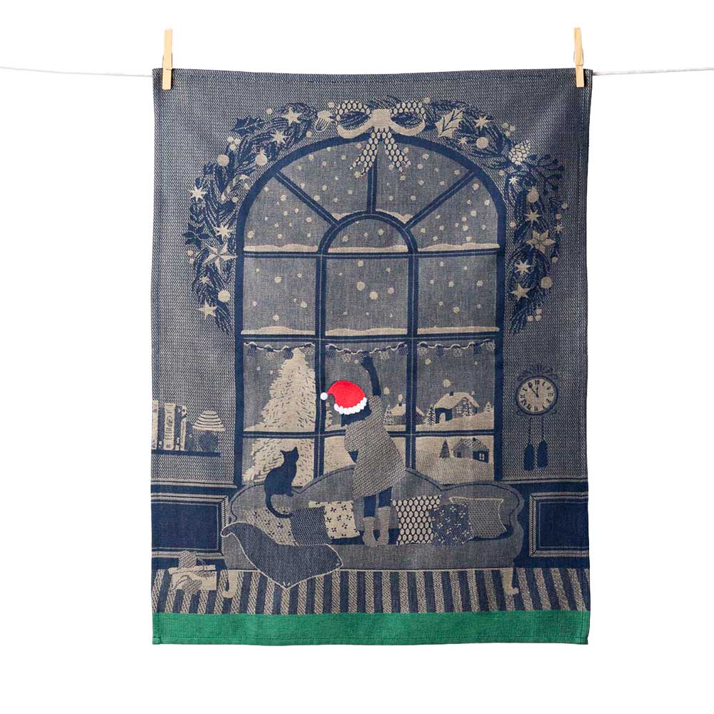 Geschirrtuch NOËL À LA FENÊTRE