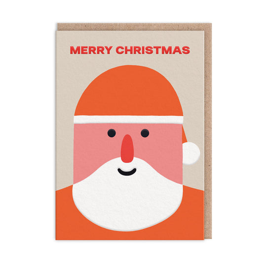 Klappkarte Merry Xmas Santa