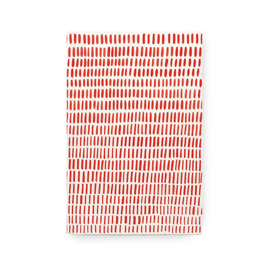 Notizheft Petit traits rouges