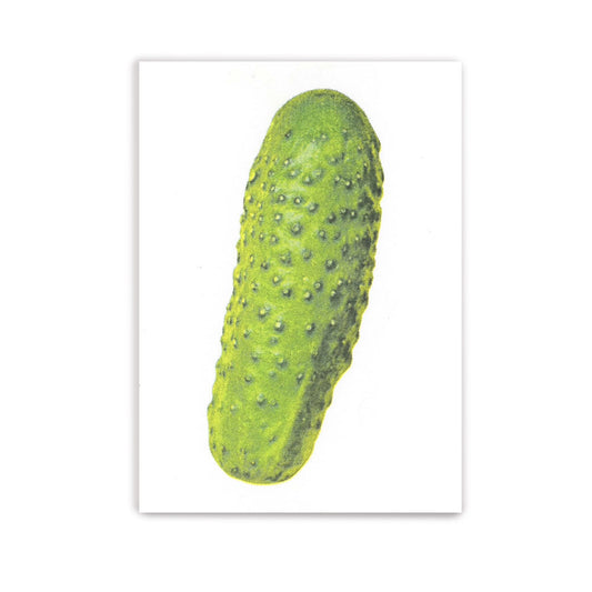 Postkarte Essiggurke