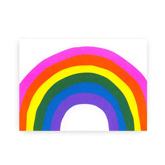 Postkarte Regenbogen