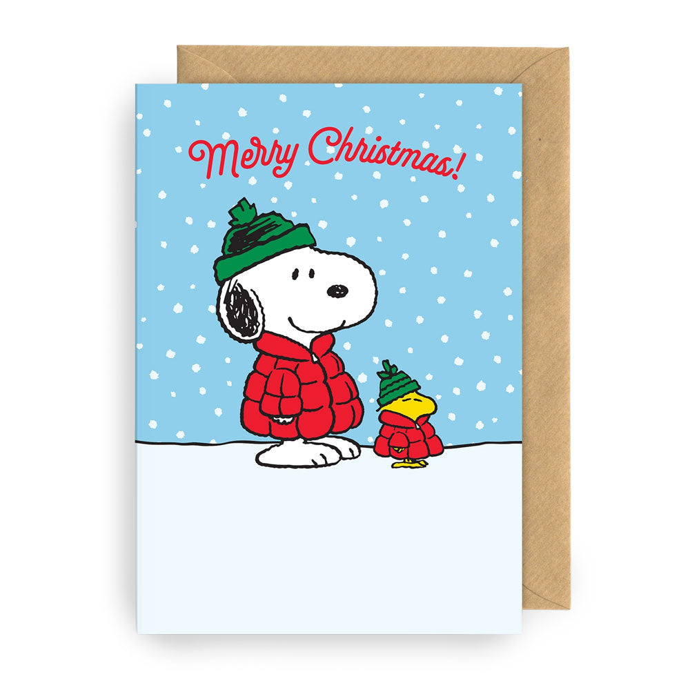Klappkarte Snoopy & Woodstock