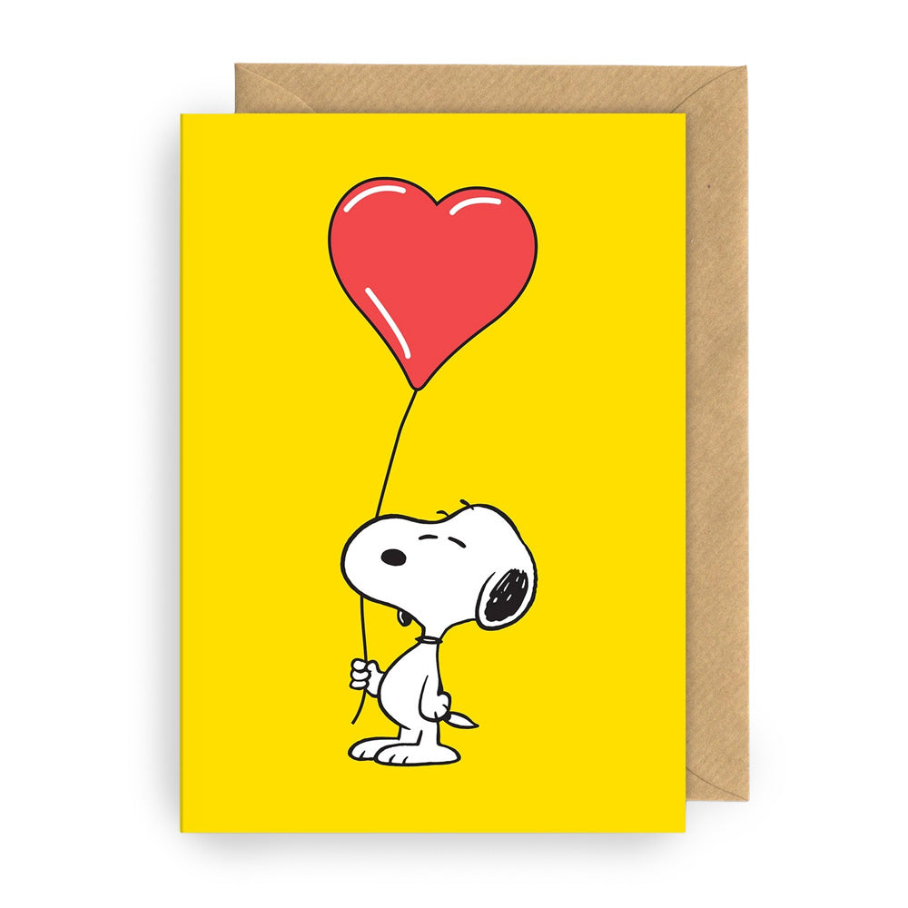 Klappkarte Snoopy Valentine's Day