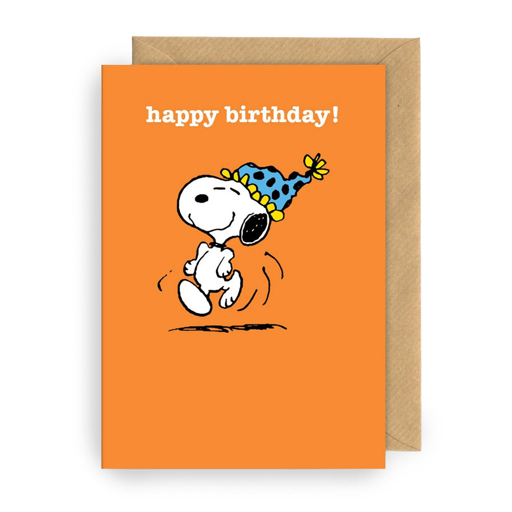 Klappkarte Snoopy Birthday