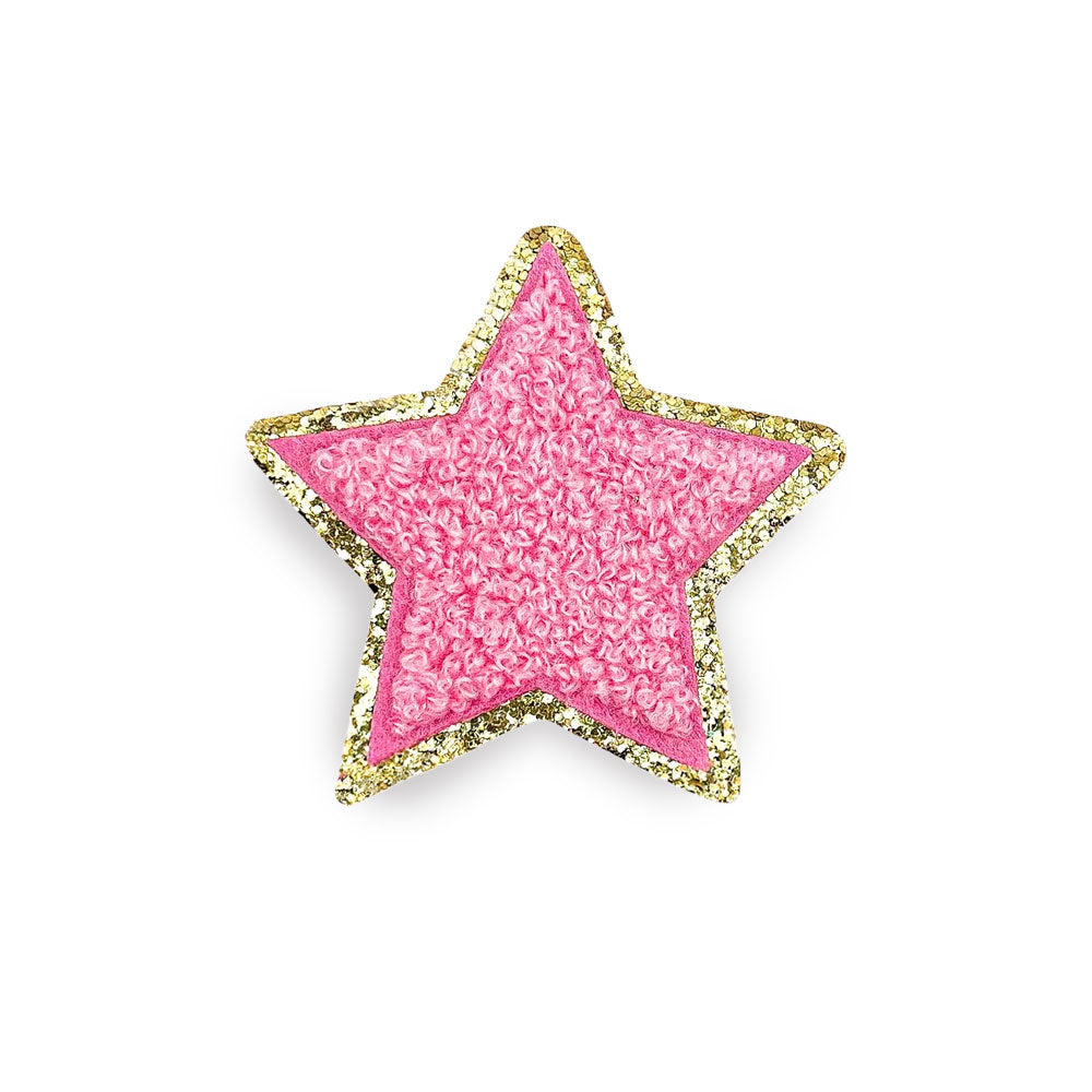 Sticker Glitzer Stern Flamingo