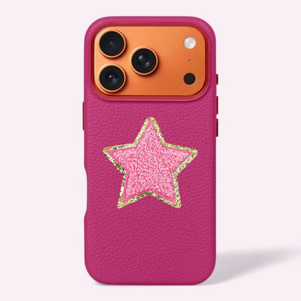 Sticker Glitzer Stern Flamingo