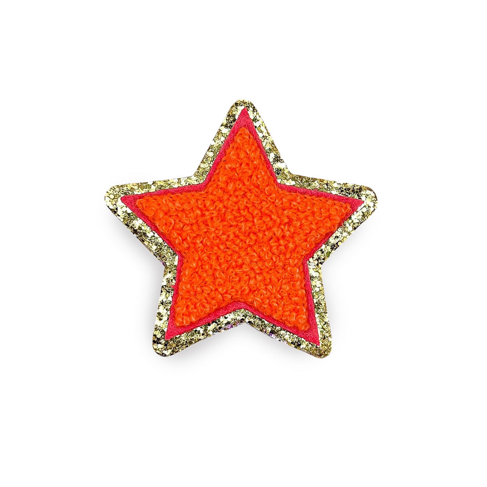 Sticker Glitzer Stern Koralle