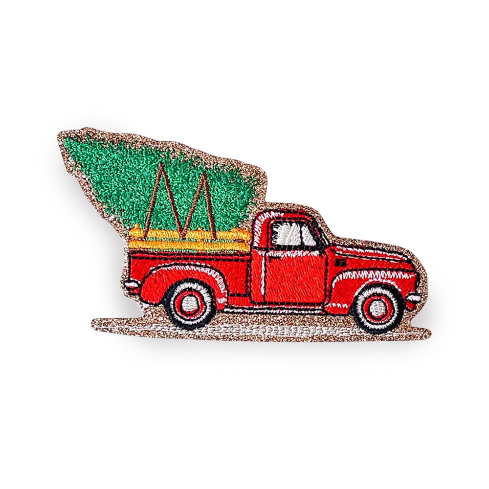 Sticker Weihnachtstruck