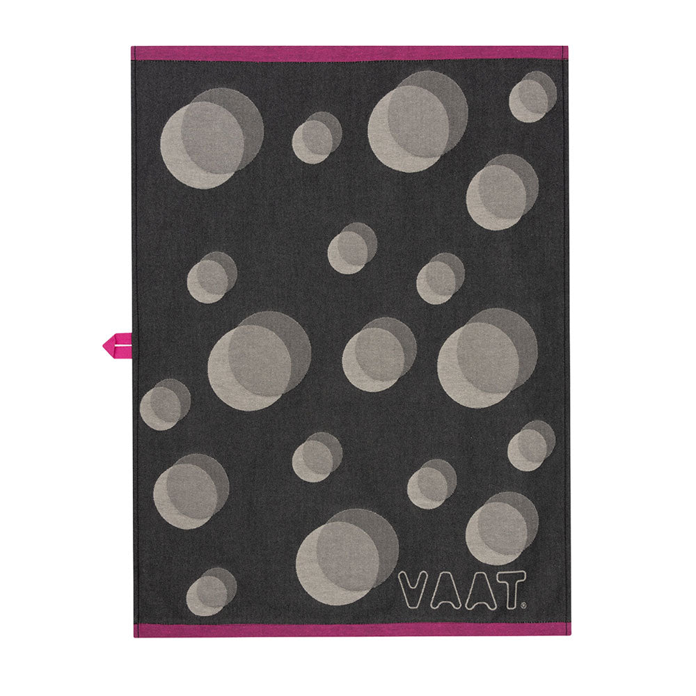 Geschirrhandtuch Dots-Black