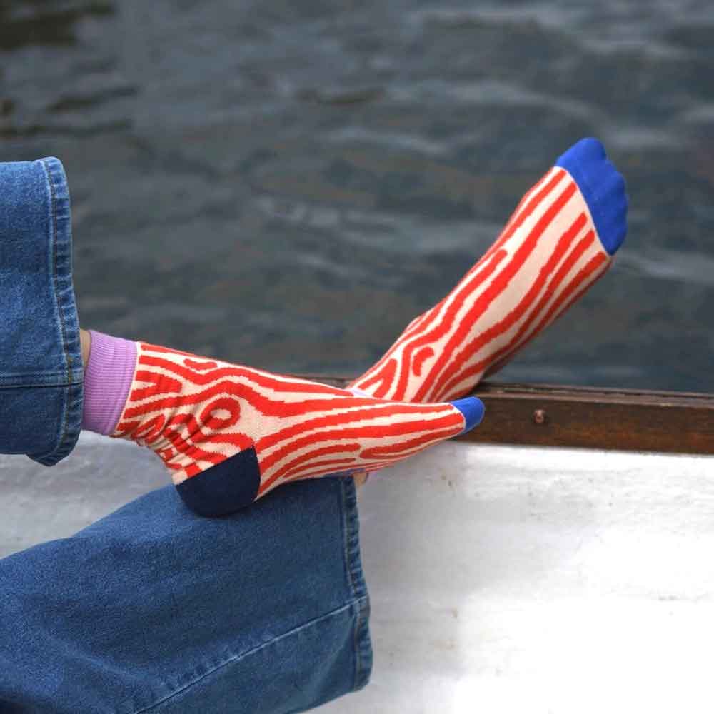 Socken Woolywood rot
