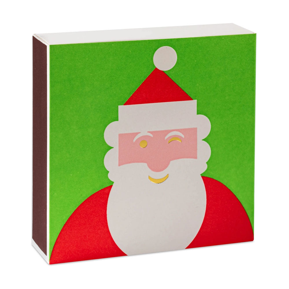 Luxury Matches Winking Santa B340