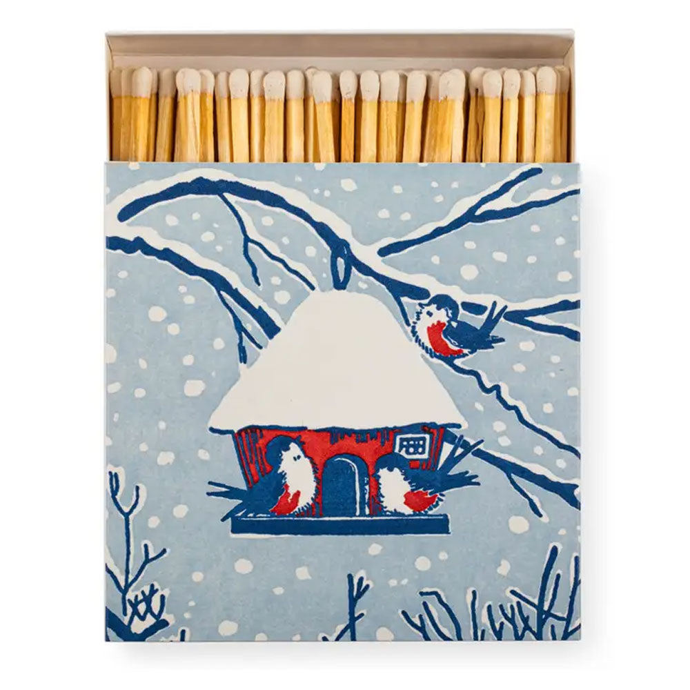 Luxury Matches Winter Bird B344