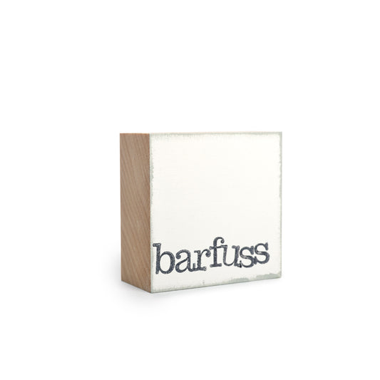 Barefoot, text module