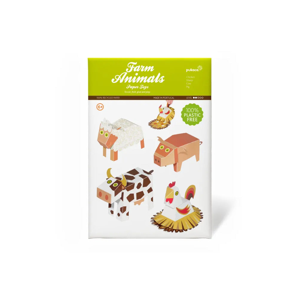 Paper Craft Farm Animals