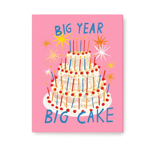 Postcard Gigantic Cake
