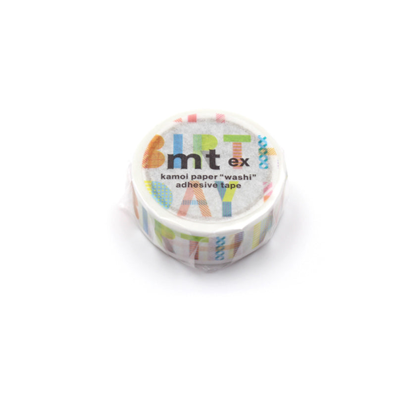 MT Artist Masking Tape Happy Birthday
