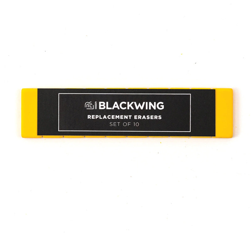 Blackwing Replacement Erasers Yellow (10 Pack)