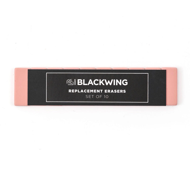 Blackwing Replacement Erasers Pink (10 Count)