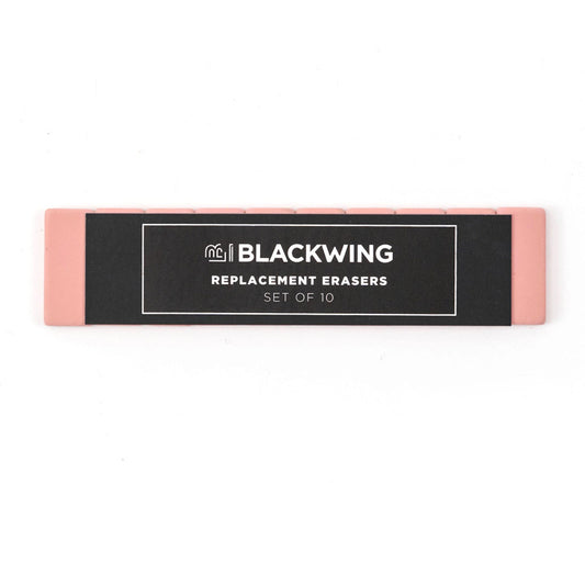 Blackwing Replacement Erasers Pink (10 Count)