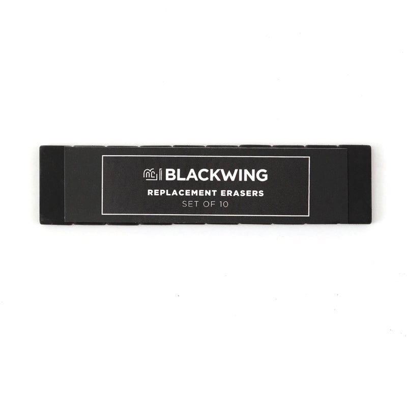 Blackwing Ersatzradierer Schwarz (10 Stück)