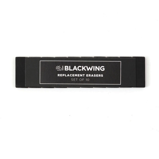 Blackwing Replacement Erasers Black (10 Count)
