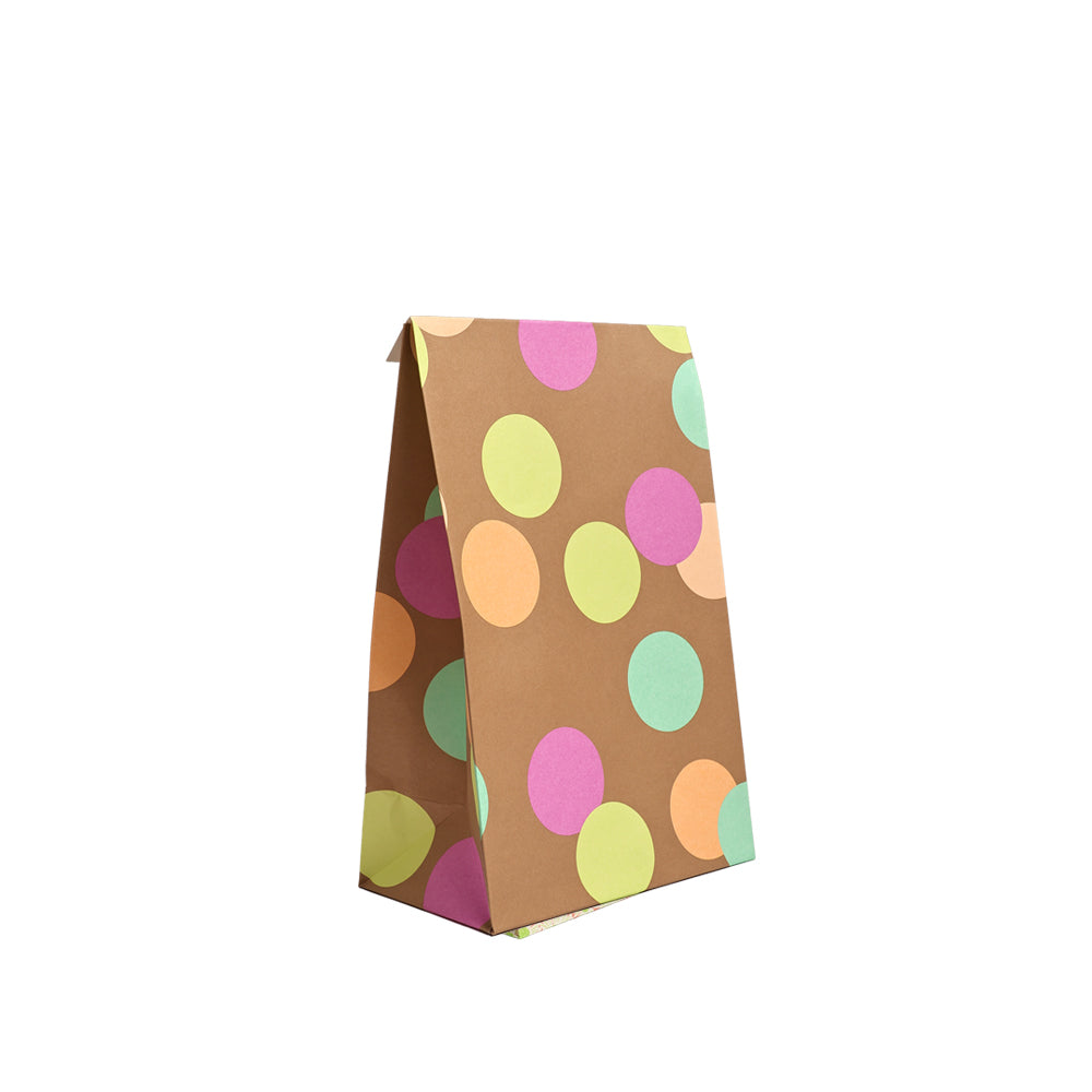 Papiergeschenktüte Big Confetti (S, mit Boden)
