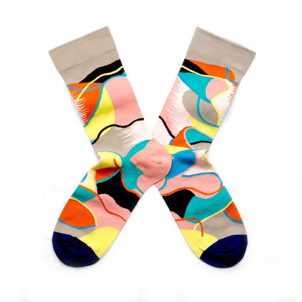 Socks Abstract FC 401 (39-41)